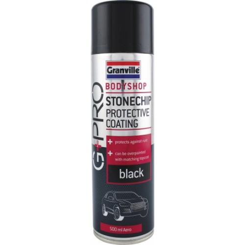 GRANVILLE 0989 Stone Chip Protective Coating - Black - 500ml