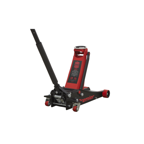 Sealey 2501LE Trolley Jack 2.5 Tonne Low Profile with Rocket Lift