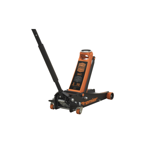 Sealey 3040AO Trolley Jack 3 Tonne Rocket Lift Orange