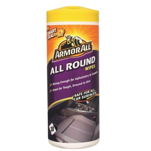 Armor All 38030EN Carpet & Seat Wipes - Pack Of 30