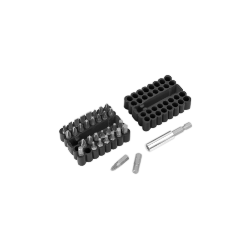 Sealey AK110 Bit & Magnetic Adaptor Set 33pc