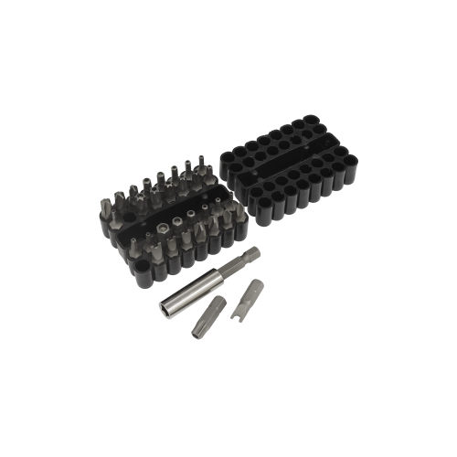 Sealey AK614 Security Bit & Magnetic Adaptor Set 33pc