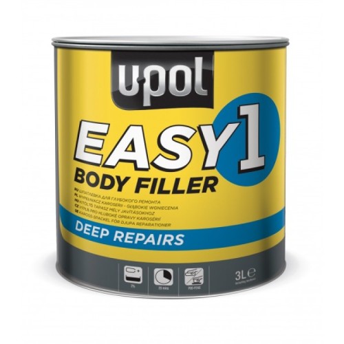 U-POL EASY/7 Easy One Body Filler - 3 Litres