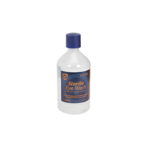 Sealey EWS50 Eye/Wound Wash Solution 500ml