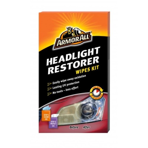 Armor All GAA18514ML6A Headlight Restorer Wipes