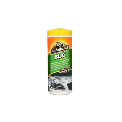 Armor All GAA75130EN Bug Wipes - 30 Wipes