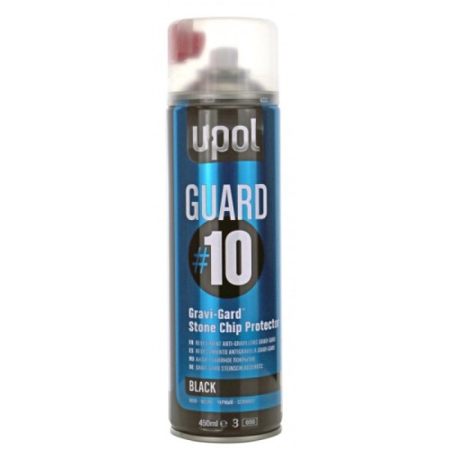 U-POL GUARD/AL Guard #10 Gravigard Stone Chip Protector - Black - 450ml