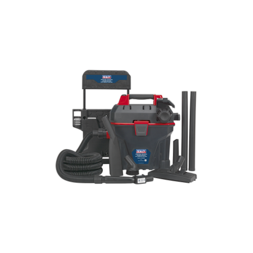 Sealey GV180WM Garage Vacuum 1500W with Remote Control - Wall Mounting