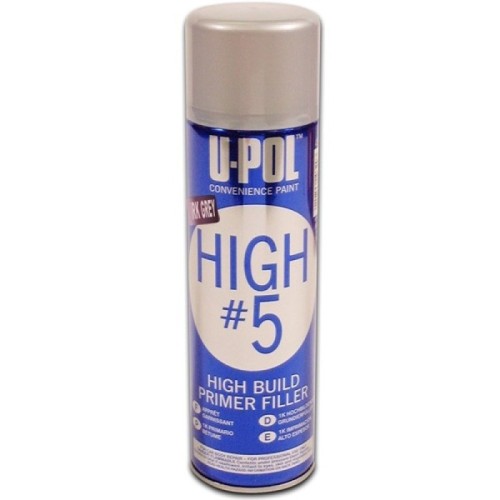 U-POL HIGHDG/AL High5 Primer - Dark Grey - 450ml