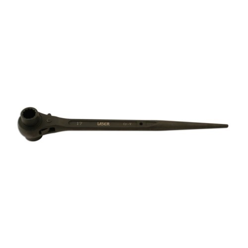 Laser Tools 187 Ratchet Podger Spanner 17mm x 21mm 0