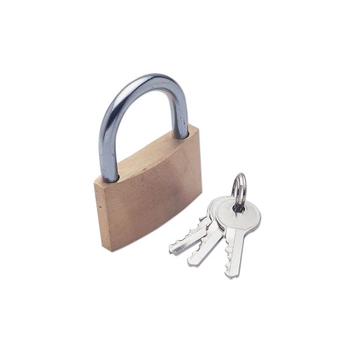 Laser Tools 498 Brass Padlock 50mm 0