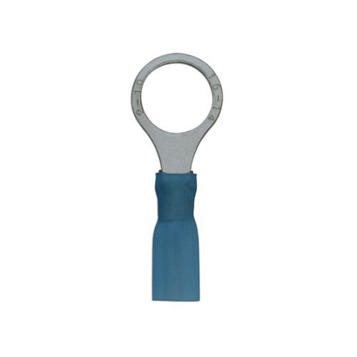 Laser Tools 30199 Blue Heat Shrink Ring Terminal 10.5mm 25pc