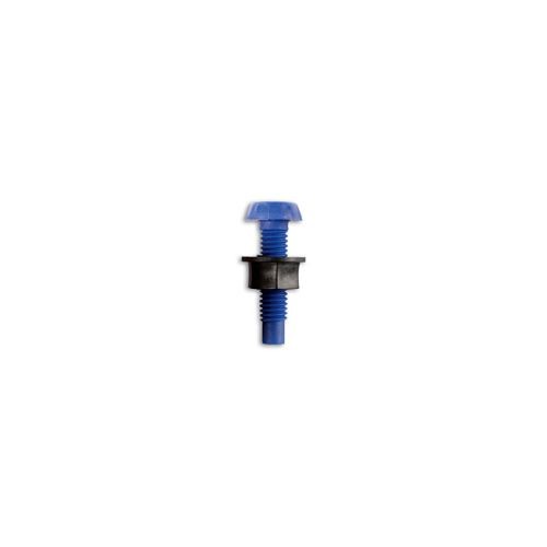 Laser Tools 31533 Number Plate Fixing 1" Blue Screws/Nuts 100pc
