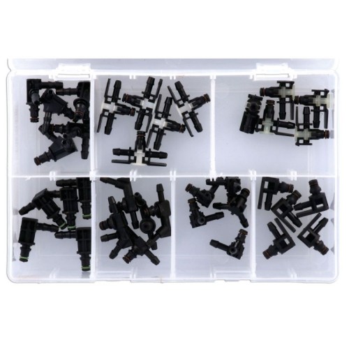 Laser Tools 34079 Assorted Popular Common Rail Connectors - Bosch 35pc