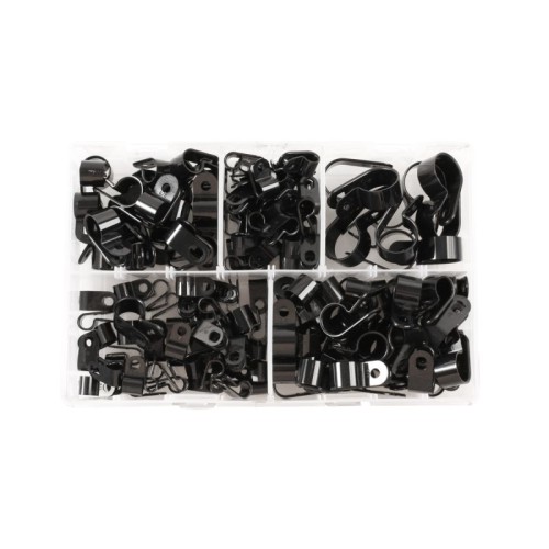 Laser Tools 35008 Assorted Nylon P Clips Box 160pc