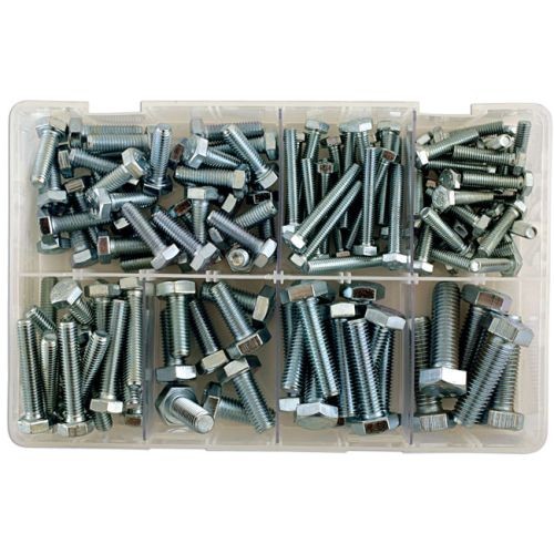 Laser Tools 35014 Assorted Metric Setscrews M6 to M12 Box 150pc
