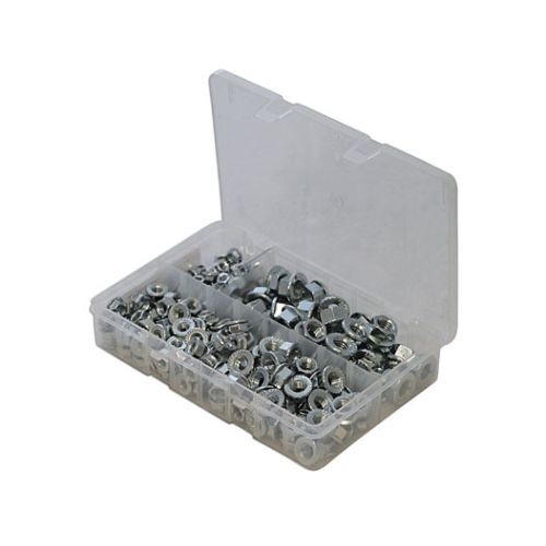 Laser Tools 35015 Assorted Metric Flange Nuts Box 225pc