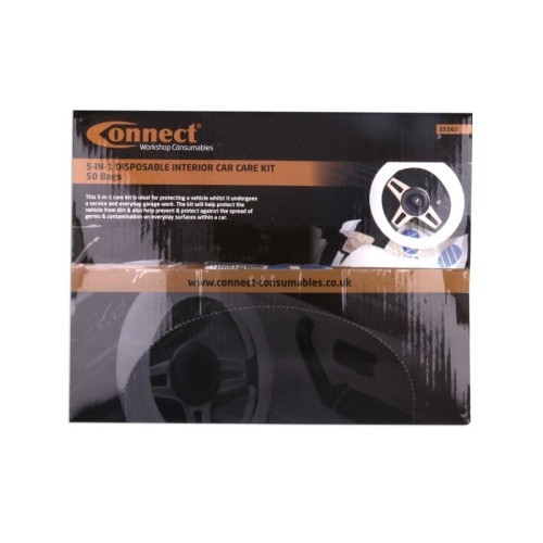 Laser Tools 35363 5 in 1 Disposable Interior Car Care Kit