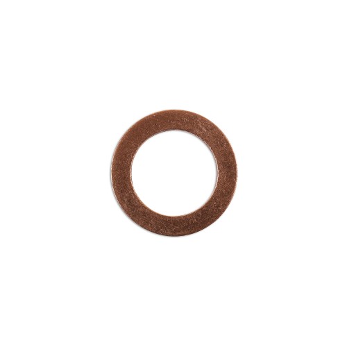 Laser Tools 36809 Sump Plug Copper Washer 13mm x 20mm x 1.5mm 10pc