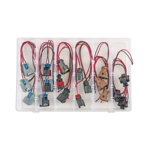 Laser Tools 37550 Assorted Bosch Injector Connector Kit 18pc