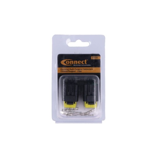 Laser Tools 37594 Peugeot Electrical Multipurpose 4 Pin Connector 10pc