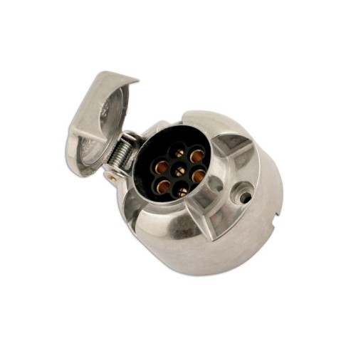 Laser Tools 39947 7 Pin Metal Socket 12 Volt 12N 5pc