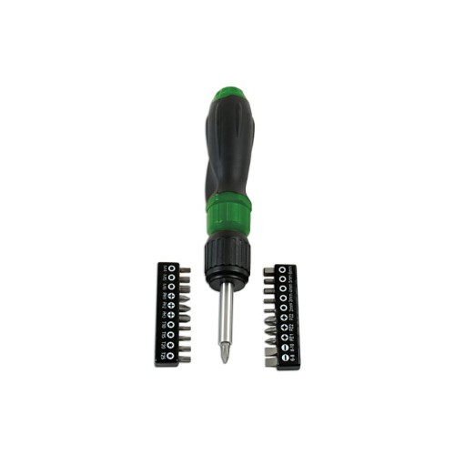 Laser Tools 56137 Quad Ratchet Screwdriver Set 22pc