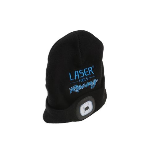 Laser Tools Laser Tools  Racing Beanie Hat with Rechargeable Lamp 6899