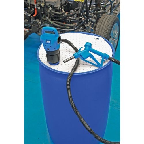 Laser Tools 7272 Electric Drum Pump For AdBlue? AC/DC with Euro Charger
