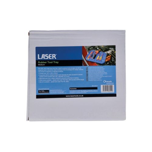 Laser Tools 8044 Rubber Tool Tray, Medium