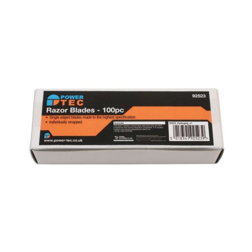 Laser Tools 92523 Razor Blade 100pc