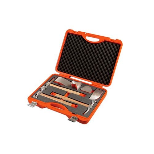 Laser Tools 92430 Aluminium Hammer and Dolly Set 7pc
