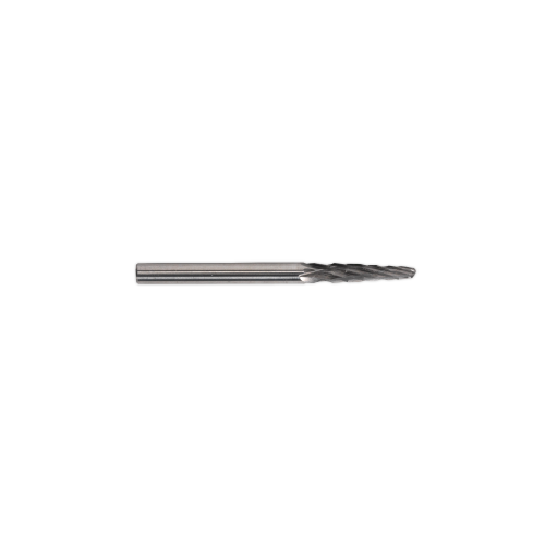 Sealey MCB004 Micro Carbide Burr Ball Nose Taper 3mm Pack of 3