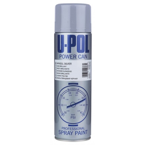 U-POL PCAS/AL Powercan - Alloy Silver - 500ml