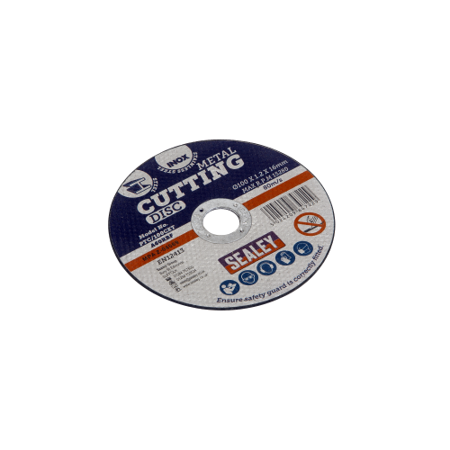 Sealey PTC/100CET Cutting Disc Ã˜100 x 1.2mm Ã˜16mm Bore