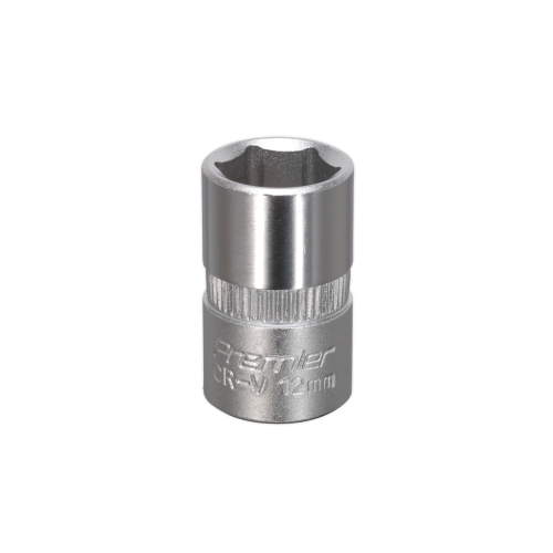 Sealey S3812 WallDrive Socket 12mm 3/8"Sq Drive