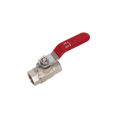 Sealey SA907 Lever Ball Valve 3/8"BSP (F) x 3/8"BSP (F)