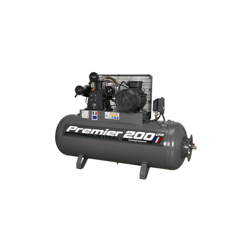 Sealey SAC32055B Air Compressor 200L Belt Drive 5.5hp 3ph