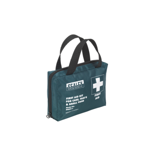 Sealey SFA02 First Aid Kit Medium for Cars, Taxi's & Small Vans - BS 8599-2 Compliant