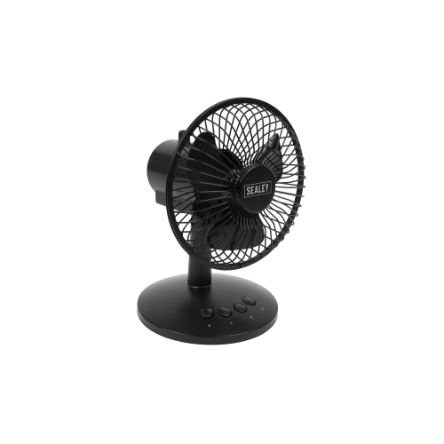 Sealey SFF6USB Oscillating USB Desk Fan 3-Speed 6"