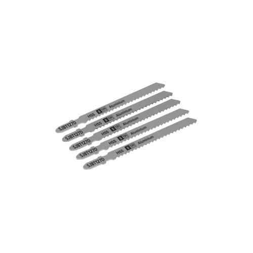 Sealey SJBT127D Jigsaw Blade Aluminium 100mm 8tpi - Pack of 5