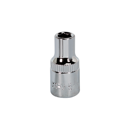 Sealey SP1405 WallDrive Socket 5mm 1/4"Sq Drive Fully Polished