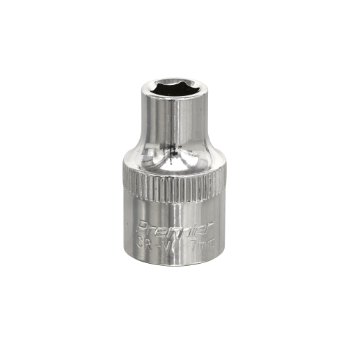 Sealey SP3807 WallDrive Socket 7mm 3/8"Sq Drive Fully Polished