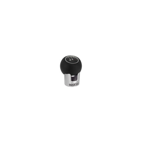 Sparco SPC0105CH Gear Knob Black  Silver