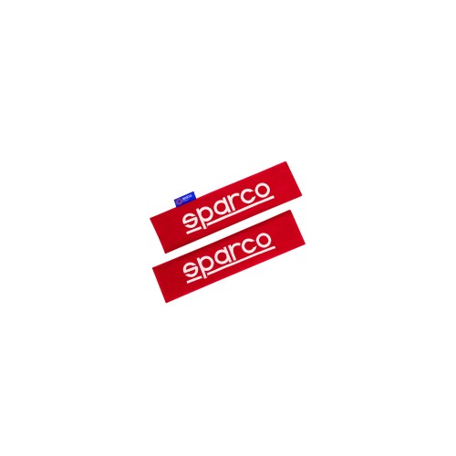 Sparco SPC1204RD Seat Belt Pads Red