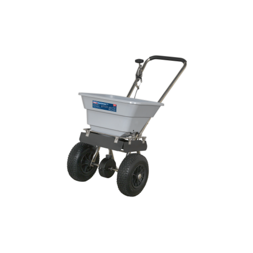 Sealey SSB37W Stainless Steel Broadcast Salt Spreader 37kg Walk Behind