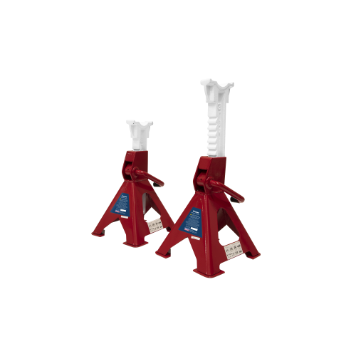 Sealey VS2003 Axle Stands (Pair) 3 Tonne Capacity per Stand Ratchet Type