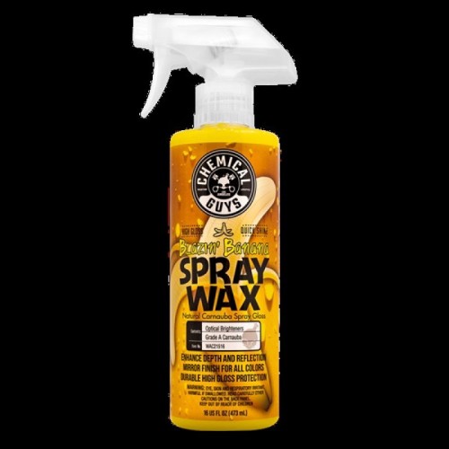 Chemical Guys WAC21516  Blazin Banana Carnauba Spray Wax (16oz)